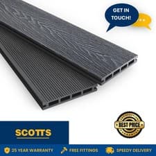 Image of Premium Deep Embossed Composite Decking. 3.6m. Delivery & Collection Available.