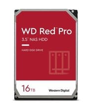 Image of WD Red Pro 16TB NAS 3.5" Internal Hard Drive - 7200 RPM Class, SATA 6 Gb/s, CMR,