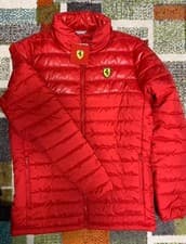 Image of Ferrari Scuderia F1 Jacket Red M Size New Racing Motorsport Coat