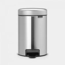 Image of BRABANTIA NEWICON PEDAL BIN 3L - Matt Steel
