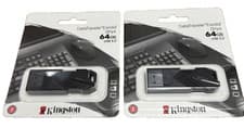 Image of 2 x Kingston DataTraveler Exodia Onyx 64GB USB 3.2 USB Flash Drive