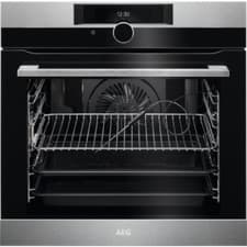 Image of AEG BPK842720M Single Oven Built In Electric Stainless Steel Pyrolytic A118189