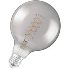 Image of OSRAM 4058075761254 Vintage 1906 LED CLASSIC Globe Dim 7.8W 818 Smoke E27 Bulb