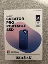 Image of SanDisk Creator Pro Portable NVMe SSD 2TB - BRAND NEW