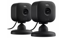 Image of Blink Mini 2 - Plug-In CCTV Smart Security  2 Camera Pack - Black - BRAND NEW