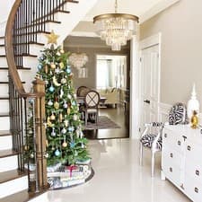 Image of Modern Crystal Chandelier Ceiling Pendant Light Lampshade Bedroom E14 Bulb Base