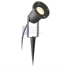Image of 15 x BLACK GARDEN OUTDOOR IP65 SPIKE SPOT LIGHT GU10 240V LED COMPATIBLE