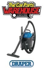 Image of Draper 90107 230V 1250W 15L Wet & Dry Vacuum Cleaner