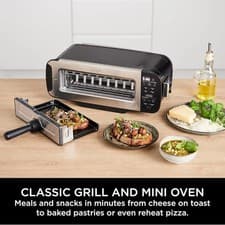 Image of Ninja Foodi 3-in-1 Toaster Grill Panini Press ST202UK (Opened but not used)