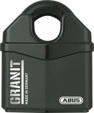 Image of Abus Granit Padlock, Closed Shackle High Security Keyed Padlock - 37RK/80