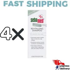 Image of 4X Sebamed Anti Dry Revitalizing Shampoo For Sensitive & Dry Scalp 200 ml