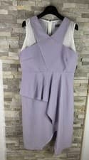 Image of New Mint Velvet women's Size 16 lilac Sleeveless Dress