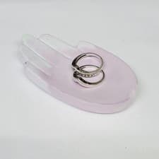 Image of Small Ring Dish Tealight Candle Holder Unique Home Decor Handmade Gift