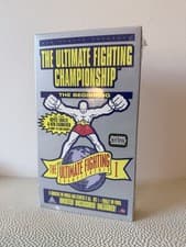 Image of UFC 1 The Beginning - Sealed VHS Tape - Ultimate Fighting Championship Rare Copy