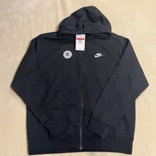 Image of NWT Nike LA Clippers NBA Authentic Jacket Mens Large Full Zip Hoodie Team Issue