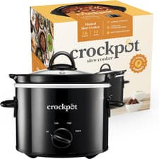 Image of Crock-Pot Slow Cooker | Removable Easy-Clean Ceramic Bowl | 1.8 L Small Slow Coo