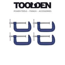 Image of Sealey AK60044 G-Clamp 100mm - Pack of 4