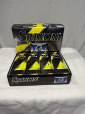 Image of NEW Srixon Q-Star Tour Yellow Golf Balls, Yellow, Dozen, 12, Spinskin