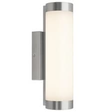 Image of Outdoor LED Cylindrical Wall Light Natural White 4000k Stainless Steel ZLC377