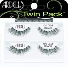 Image of ARDELL TWIN PACK FALSE EYE LASHES DEMI BLACK (120) - 2 PAIRS