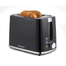Image of Salter Deco 2-Slice Toaster with Wide Slots 7 Browning Levels 900 W, Black