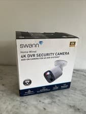 Image of New Swann Home Wired 4k DVR Security Add On Camera Never Used