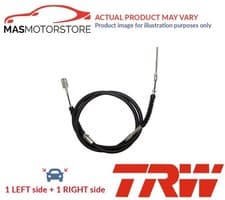 Image of HANDBRAKE CABLE PAIR REAR TRW GCH1748 2PCS FOR VAUXHALL MOVANO I