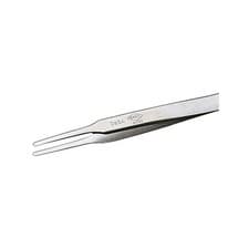 Image of Erem Precision Tweezer Flat Round Tips Straight 120mm