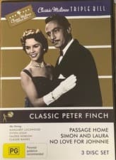 Image of CLASSIC PETER FINCH 3 x DVD Passage Home / Simon & Laura / No Love For Johnnie