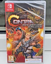 Image of NINTENDO SWITCH CONTRA OPERATION GALUGA UK PAL **BRAND NEW FACTORY SEALED**