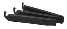 Image of Weldtite Cyclo Nylon/Plastic Tyre Levers (set of 3 on a card) - Black