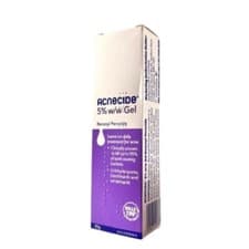 Image of Acnecide 5% Gel Benzoyl Peroxide - 30g - Treatment For Acne & Blemishes -