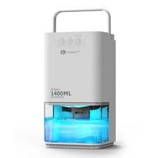 Image of Dehumidifier, 1​400ml 22.5W Dehumidifier - Ultra Quiet & Auto Shut off- PureMate