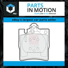 Image of Brake Pads Set fits MERCEDES C270 S203, W203 2.7D Rear 00 to 07 OM612.962 New
