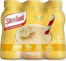 Image of SlimFast Ready To Drink Shake Vanilla Flavour 6 x 325 ml Multipack
