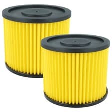 Image of 2 Cartridge Filter for Einhell TC-VC 1930-190 A TC-VC 1825-180 A TC-VC 1825 A