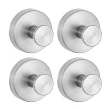 Image of 4PCS Upgraded Suction Cup Hooks Stainless Steel Waterproof No-Drill Hooks NEW