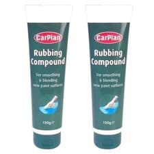 Image of 2x Rubbing Compound Scratch Remover Paste Paint Blending Cutting 150g Carplan