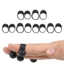 Image of 12 Pieces Steel Tongue Drum Choice of Silicone Finger Handpan Hitting