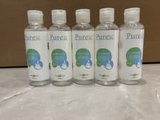 Image of 5 x Purex Hand Sanitiser Gel 100ml .75% Alcohol.Citrus Scented .Fast Drying