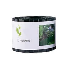 Image of Customizable Height Plastic Garden Fence 9M Weather Resistant Bordering