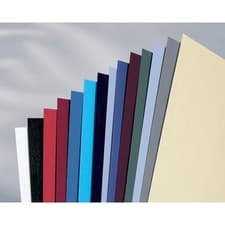 Image of GBC LeatherGrain Binding Cover A4 250gsm Red Pack of 25 CN040030
