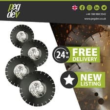 Image of Diamond Blade 300mm (12”) – 450mm (18”) Professional, Concrete, Asphalt, AC320