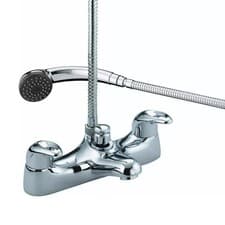 Image of Bristan Java Modern Designer Bath Shower Mixer Tap - Chrome J BSM C RRP £324