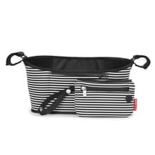 Image of Skip Hop Stroller Organiser, Black and white stripe - Brand New & Sealed
