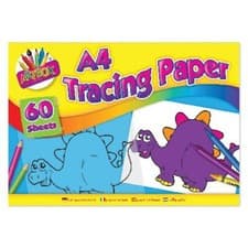 Image of Art Box Tracing Paper Pad A4 60 Sheets (Pack of 12) TAL05069