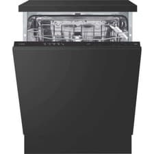 Image of CDA CDI6121 Full Size Dishwasher Black E Rated