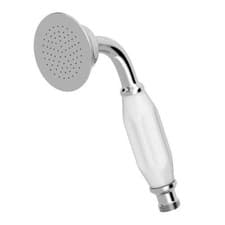 Image of Traditional Shower Handset Silver, Chrome Bathroom Traditional