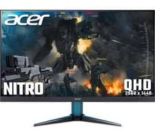 Image of Acer Nitro VG271U 27'' LCD IPS HDMI QHD Black Gaming PC Desktop Monitor A
