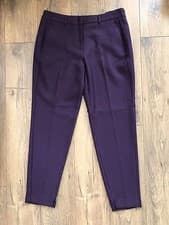 Image of Dorothy Perkins Purple Trousers Size 10